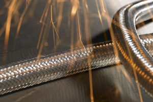 Stahlschutzschlauch galvanisiert - besonders für den industriellen Bereich geeignet